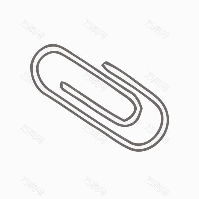 矢量手绘别针素材