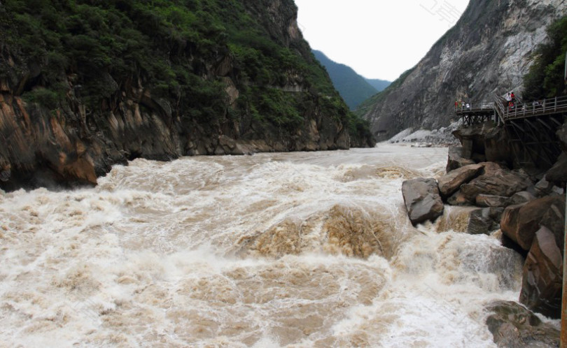 雲南玉龍虎跳峽風景二