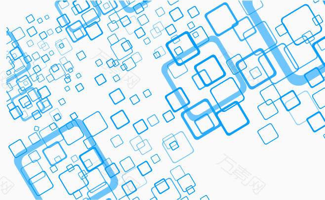 蓝色几何科技图形免抠元素免费下载,图片编号3143359,万素网