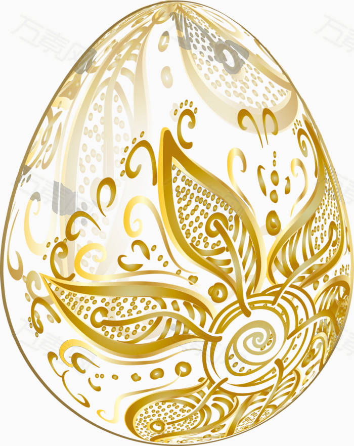 矢量金蛋