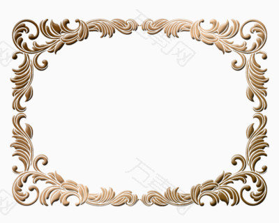 边框花边装饰