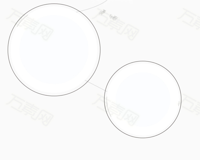 圆形边框