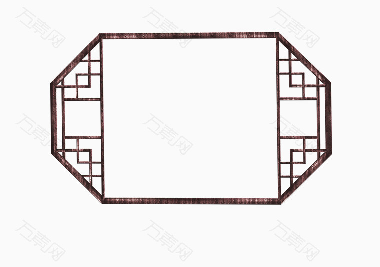 中式窗户框