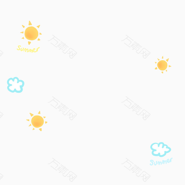 可爱卡通图案萌Q版风格