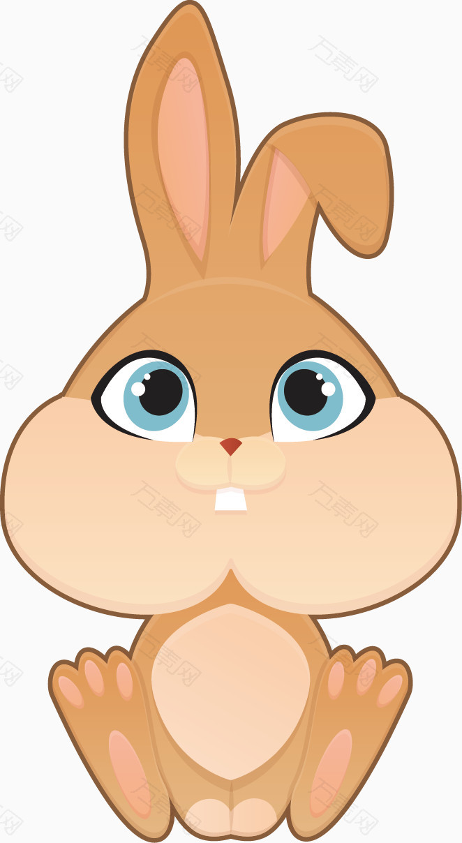 可爱的卡通动物