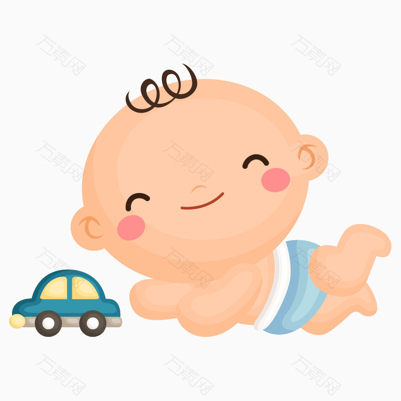 卡通可爱婴儿