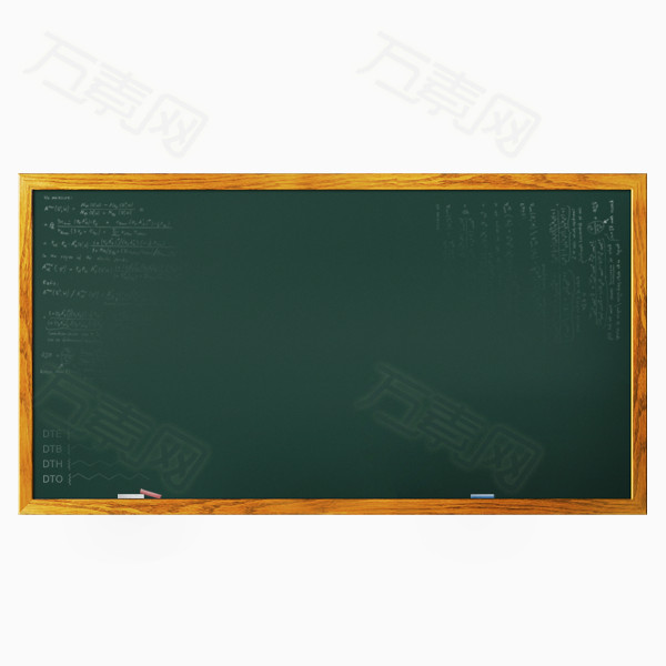 卡通黑板