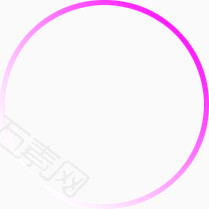 紫色渐变炫彩光线圈