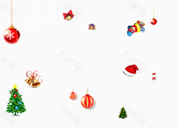 圣诞节装饰素材