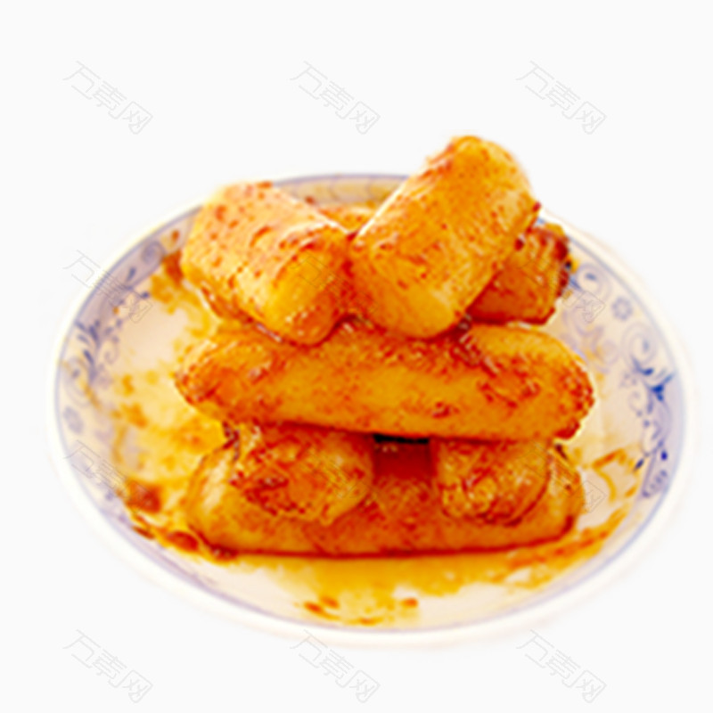 年糕炒年糕png素材图片