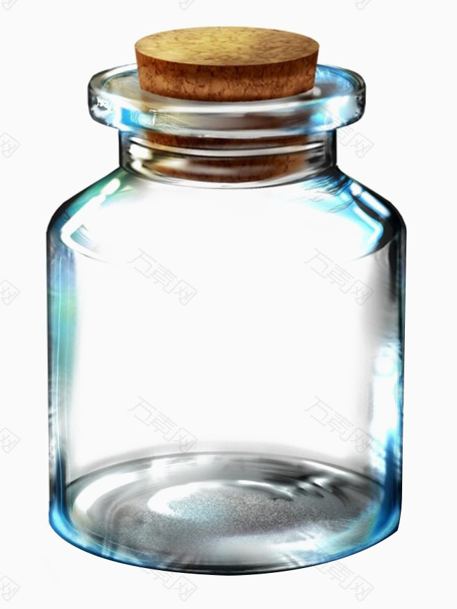 透明玻璃瓶子