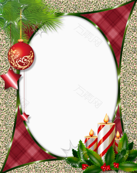 圣诞卡片边框