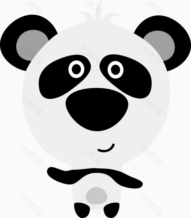 卡通熊猫