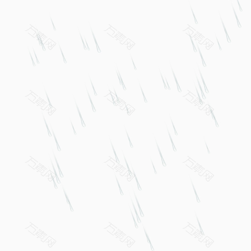 从天而降的雨水
