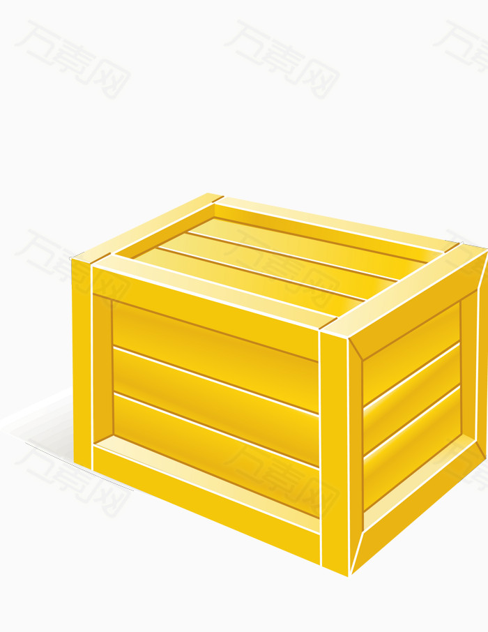 木箱子矢量图图片免费下载_卡通手绘_万素网