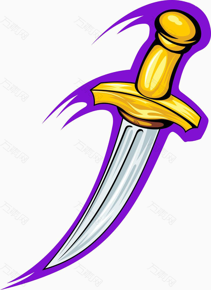 卡通刀素材