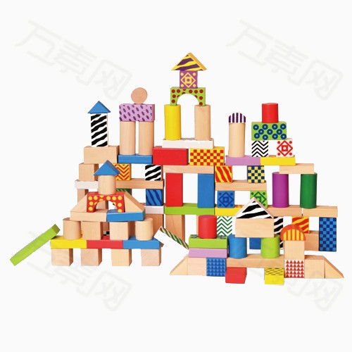 积木堆成的城堡