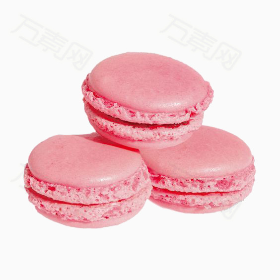 粉色马卡龙图片免费下载_装饰元素_万素网