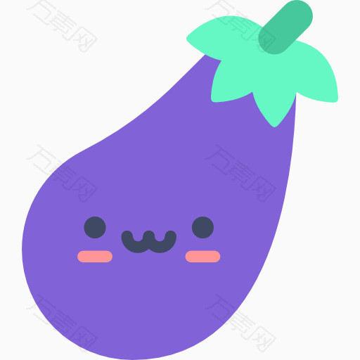 卡通茄子