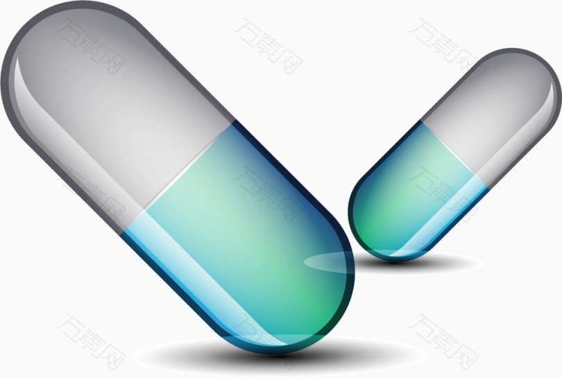 矢量手绘梦幻胶囊