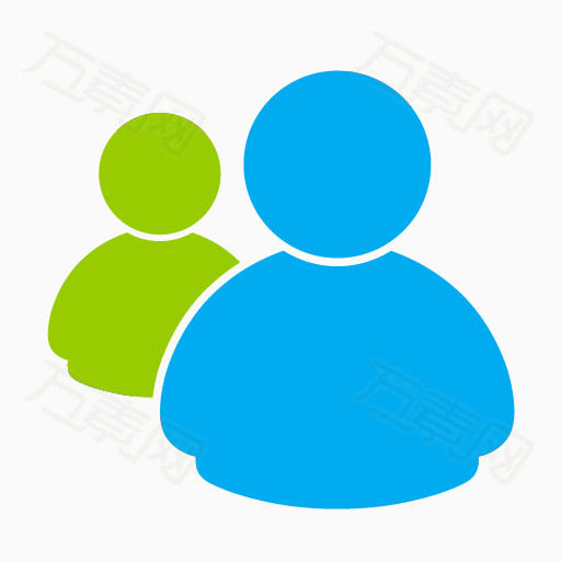 可爱小人图标素材