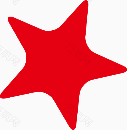 白底红色五角星图片图片