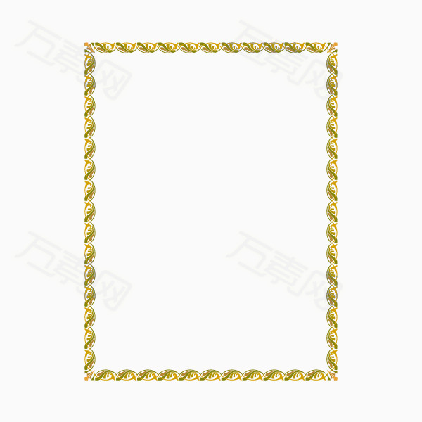 欧式花边边框设计矢量素材