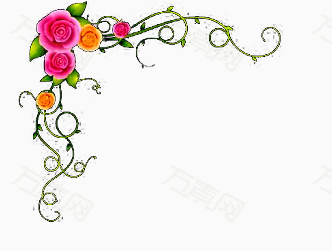 图案边框图片免费下载_装饰元素_万素网