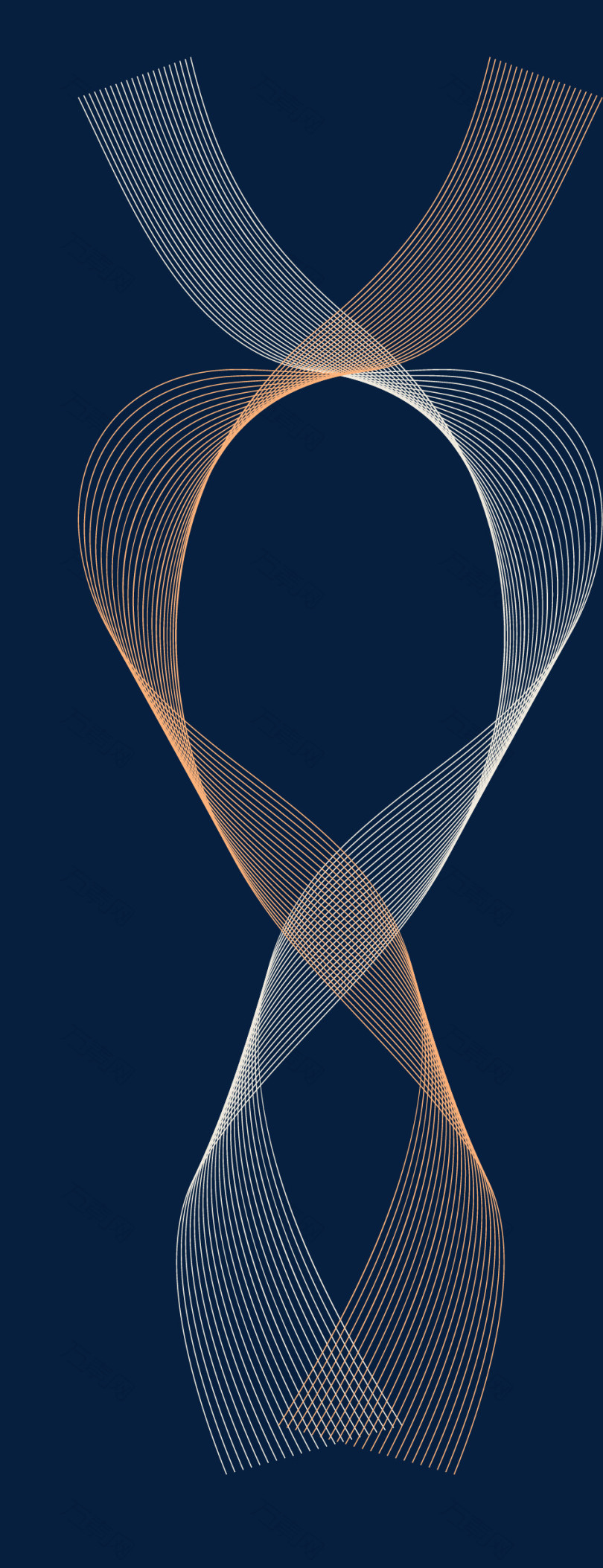 s曲线线条矢量png元素素材图片下载-万素网