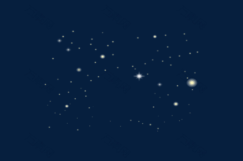 星空光晕星光