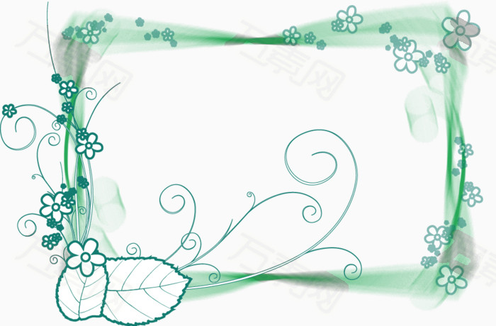 卡通手绘清新边框