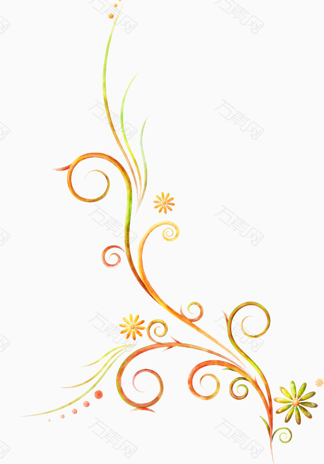 花纹花边免抠元素图片-元素素材4637383-万素网