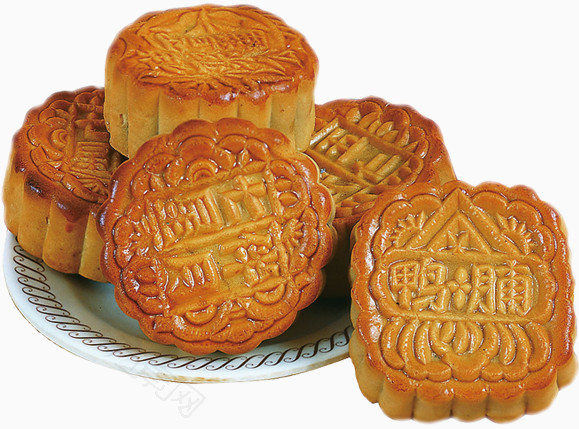 月饼免抠元素图片-元素素材5061774-万素网