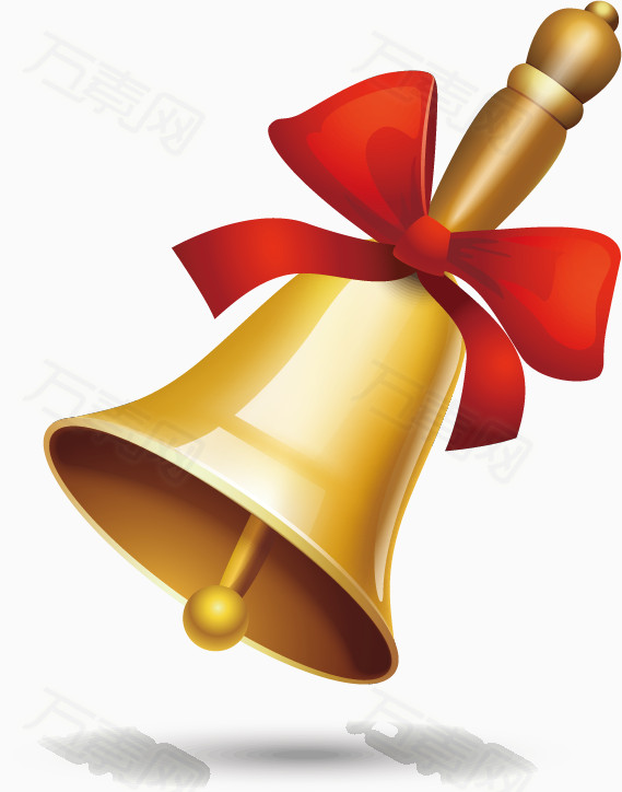 矢量黄色铃铛造型 6759 万素网提供矢量黄色铃铛造型png设计素材,背景