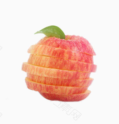 水晶红富士苹果免抠元素图片