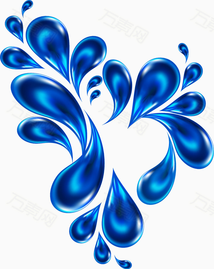 水滴设计花纹图案图片