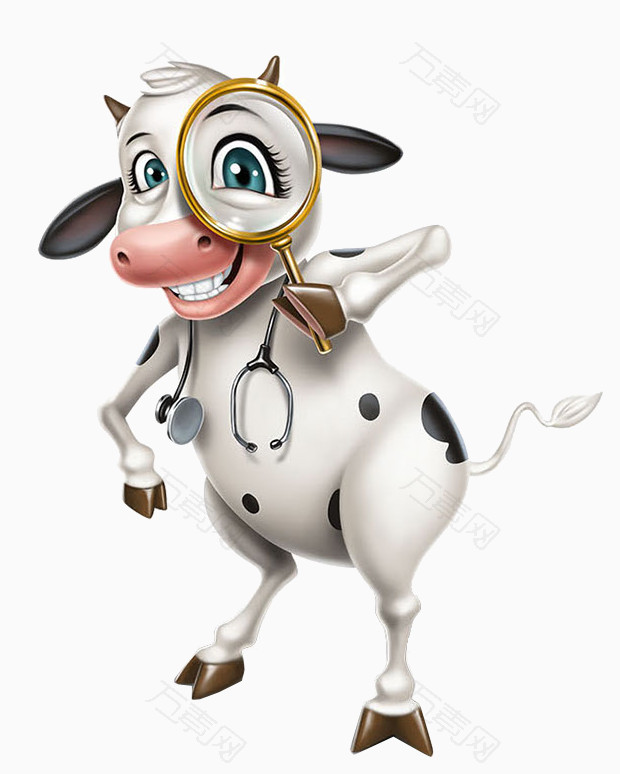 创意奶牛素材