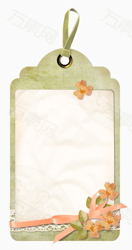 万素网 素材分类 矩形书签 2075                           提示