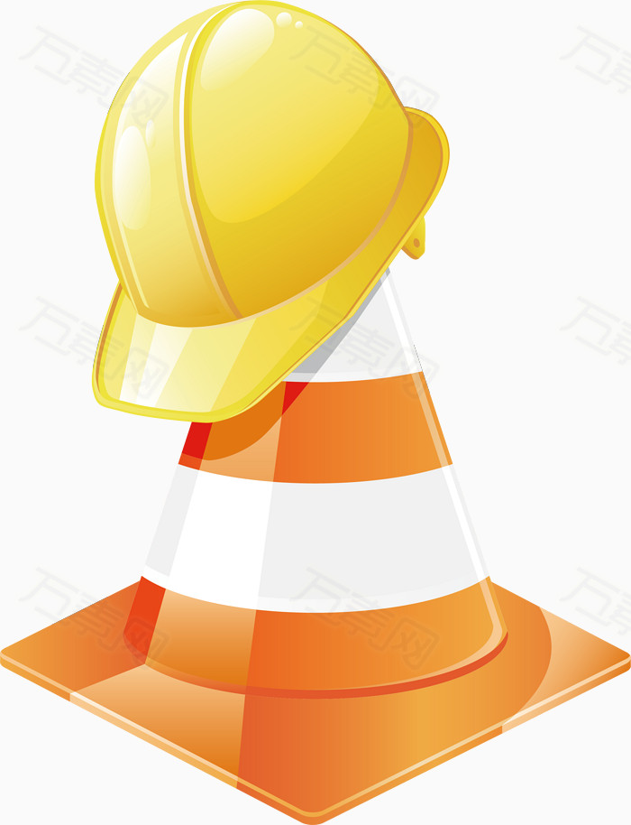 安全帽png矢量素材