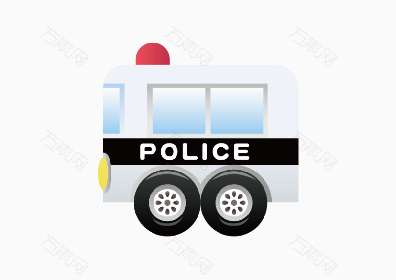 矢量警车