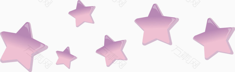 几何立体星星