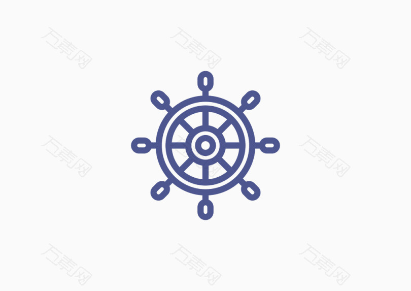 船舵矢量免抠元素图片 元素素材 万素网