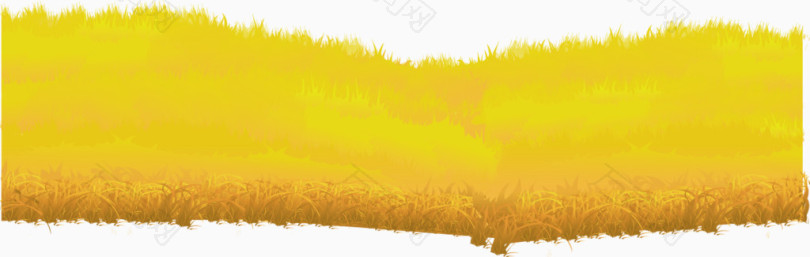 秋天野草背景矢量图