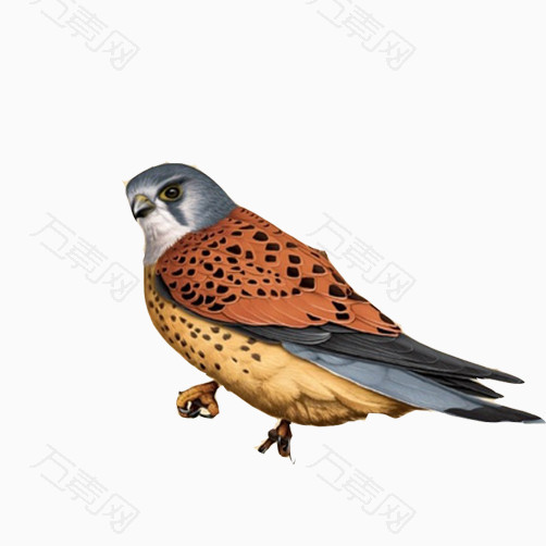 万素网提供红隼鸟手绘素材图片卡通手绘素材.该素材体积0.