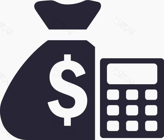 佣金预算(1)_图标元素_684*585px_编号4357917_png格式_万素网