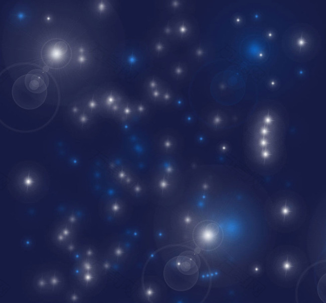 梦幻效果光晕和星光笔刷