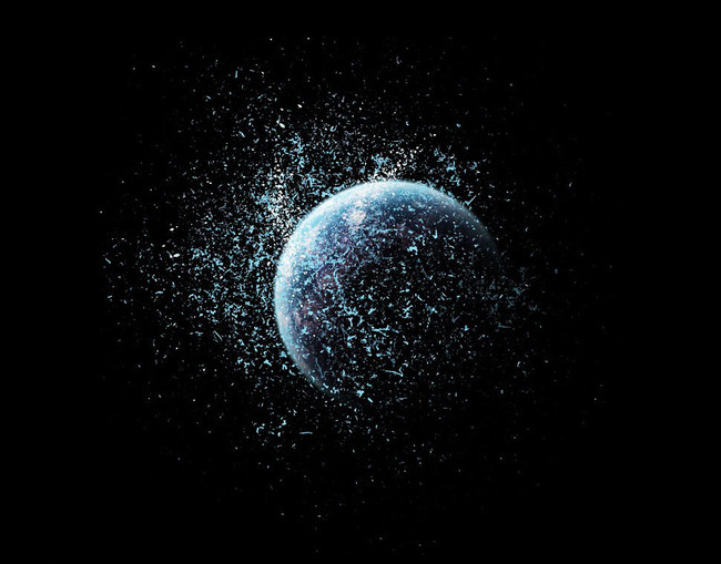 高清晰碎片装饰笔刷