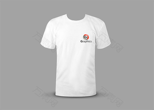 白色T恤样机