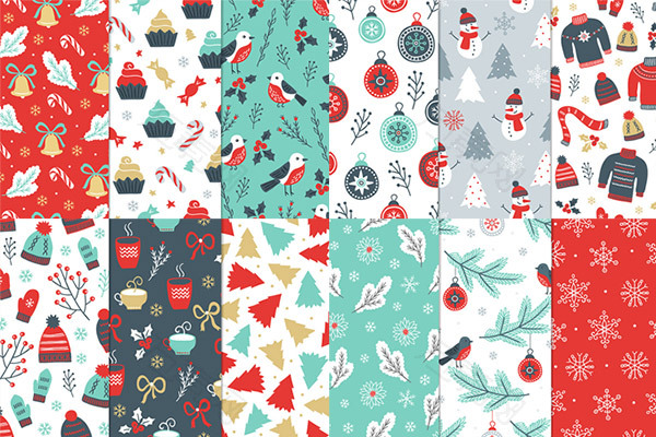 时尚圣诞节背景