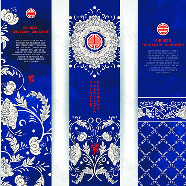欧式花纹展板